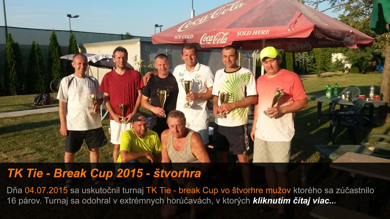 Slide TK Cup 2015 štvorhra